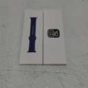 Apple Watch Series 10 [GPS 42mm case] Smartwatch with Silver Aluminum Case with Denim Sport Band - S/M. Fitness Tracker, ECG App, Always-On Retina Display, Water Resistant