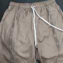 Beige and Dark Gray Diamond Pattern Size S