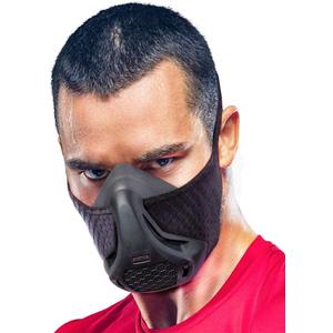 Sparthos High Altitude Mask - Simulate High Altitudes - for Gym, Cardio, Fitness, Running, Endurance and HIIT Training [16 Breathing Levels] (Midnight Black)