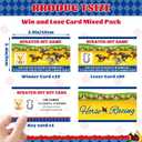 JULMELON 101 Pcs Kentucky Horse Derby Party Games Scratch Off Cards, Horse Racing Derby Scratch Off Tickets Derby Betting Cards Derby Party Fortune Games for Adults Derby Horse Race Party Supplies