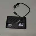 Ultra Slim Portable External Hard Drive USB 3.1 Type C HDD Storage for PC, Laptop, Mac, Xbox one, PS4, PS5 (1TB)