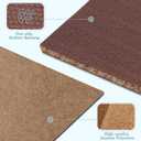 Runner Rug 2FT x 6FT, AYOHA Utility Carpet Runner for Entryway Hallway Aisles Balcony Garages, Area Rugs with Non-Slip Rubber Backing, Sand