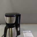BLACK+DECKER 12-Cup Thermal Programmable Coffee maker, Brew Strength Selector, Auto-clean, Black and Silver