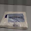 Pleated Bed Skirt Queen - 3 Sided Pleated Bed Skirt - 12 Inch, Off White
