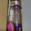 JAYVAR Dessert Decorating Syringe Set, Icing Dispenser Tool, Dessert Decorator Pro with 7 Icing Nozzles for Pushes Icing to Decorate Baked, Cake Decorating Gun for Frosting Cream to Make Cupcakes