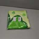 St Patricks Day Pillow Covers 18x18 inch Set of 4 Green Shamrock Decorative Irish Throw Pillows Cushion Cases for Sofa Couch Bedroom Holiday Home Decoration (Lucky and Blessed)