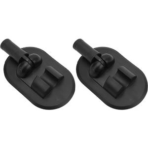 2PCS Inflatable Boat Tent Base PVC 180 Degree Rotation Kayak Canopy Mount Base Sun Shade Deck Mount for Rowing Boat Speedboat