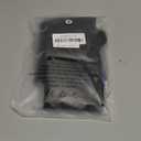 BARKLESS Dog Tail Protector, Dog Tail Guard for Medium Large Dogs, Adjustable Cover to Prevents Licking Wounds, Breathable Tail End Bag for Recovery (Black, M)