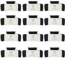 10 x 8pcs Bridesmaid Proposal Gifts 4.1 Inch Square Set of 8 Bachelorette Hair Claw Clips ideas Bridal Shower Gift for Wedding Party Favors (12pcs Black)