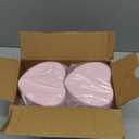 6 Pcs Small Travel Style Jewelry Box Galentines Valentine's Day Gift Pink Heart Shape Portable Jewelry Organizer Case Bulk Women Her Sister Bestie Friends gifts for Earrings Rings Necklaces