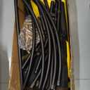 LANGXUN 60" Trampoline for Kids, 5ft Toddler Mini 6-in-1 Trampoline Indoor Outdoor with Swing, Basketball Hoop, Dart Board, Rings, Christmas Toys Birthday Gifts for Girls Boys