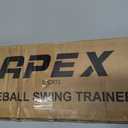 Apex Sports Baseball Swing Trainer Adjustable Batting Practice Trainer with Power Resistance Bands for Hitting Mechanics, Swing Speed & Timing