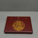 Yellow Mountain Imports Chinese Mahjong Set Rouge Heritage 146 Medium Tiles, Professional Set for Chinese-Style Play (Green)