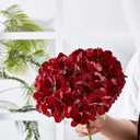 Hydrangea Silk Flowers Heads with 10 Stems Burgundy Artificial Hydrangea Flower Head for Wedding Centerpieces Bouquets DIY Floral Decor Home Decoration