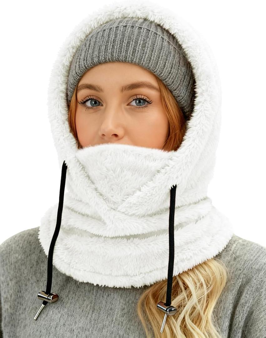YESLIFE Winter Balaclava Ski Masks for Cold Weather, Fleece Thermal Face Mask, Neck Gaiters