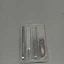 Tweezerman Glass Manicure Set Includes Nail Clipper, Cuticle Pusher, Glass Nail File, and Nail Buffer