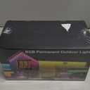 Fussion Permanent Outdoor Lights for House, 150ft RGB Halloween House Lights Outdoor with APP Remote Control, IP67 Waterproof Smart Eternity Eaves Lighting for Christmas, Holiday, Party, Daily