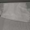 White Crystal Organza 10x96In 100Pack