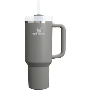 STANLEY Quencher H2.0 Tumbler with Handle and Straw 40 oz | Flowstate 3-Position Lid | Cup Holder Compatible for Travel | Insulated Stainless Steel Cup | BPA-Free | Stone