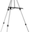 Adjustable Silver Metal Easel Collapsible Art Drawing Board Rack for Artists Display Stand