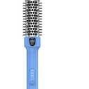 Farery Ionic Thermal Brush, 1.2 Inch Heated Curling Brush for Lob or Mid Back Hair, 3 Heat Settings, Tourmaline Ceramic Barrel, Dual Voltage Compact Size Hot Brush for Travel