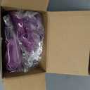 SuzziPad Cold Socks & Hand Ice Pack, Cooling Gloves for Chemotherapy, Chemo Care Package for Women and Men, S/M, Purple