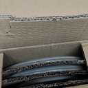 Gibson Elite Tatum Premium Porcelain Matte Reactive Glaze 16-Piece (Service for 4) Plates and Bolws Stackable Dishes Ceramic Dinnerware - Blue