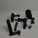 Yoocaa Adjustable Car Headrest Pillow, Road Pal Headrest, U-Shaped Travel Sleeping Pillow for Kids & Adults, Head Neck Support Only Suitable for Car Seat Headrest with Poles, Black