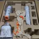 Afloia 6-in-1 Dog Grooming Kit, Pet Grooming Vacuum for Shedding, Dog Hair Vacuum with Clipper Nail Trimmer Grinder, Pet Brush Groomer at Home, Low Noise Cats Hair Remover, 1.5L Dust Cup, White (Silver)