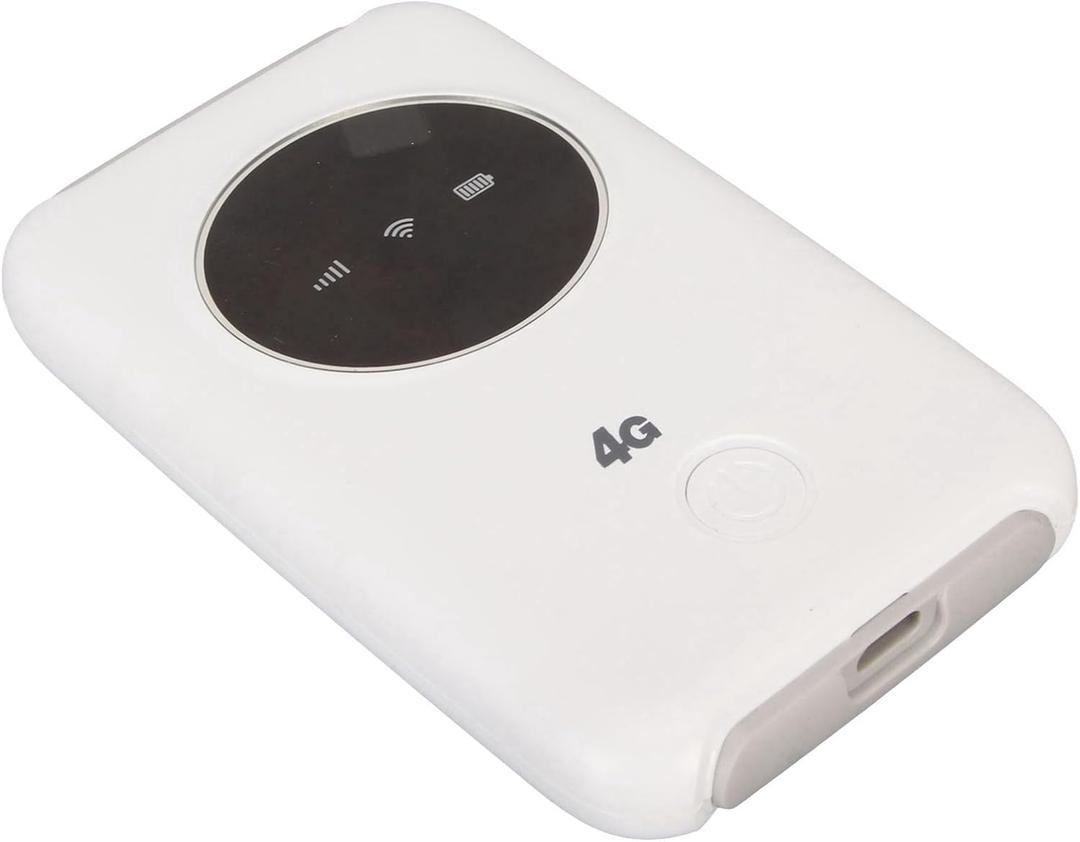 Unlocked Mobile Hotspot, 4G LTE Router, 300Mbps Rate, Up to 10 Connect Devices Modem with SIM Card Slot for Office Travel Home