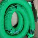 50 FT Extra Long Camper RV Sewer Hose with Swivel Bayonet Fittings