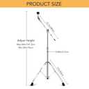 Boom Cymbal Stand for Mounting Crash, Ride, Splash Cymbals (1 Pack)
