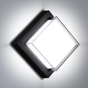 LED Porch Lights 12W 6500K Outdoor Wall Lighting Double-Layer Cover Aluminum Exterior Light Fixture IP65 Waterproof for Patio Stairway Garage Bedroom