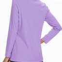 Boladeci Women's Swim Shirts Long Sleeve V Neck T Shirts UPF 50+ Sun Protection Quick Dry Rash Guard (Pink, S)