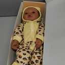 BABESIDE Adorable Lifelike Black Baby Doll - 17" Handmade Realistic African American Baby Dolls with Premium Outfit & Accessories Pretend Play Gift for Toddlers Age 3+