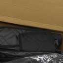 Bulldogology Cargo Mesh SUV Cargo Liner for Dogs  Waterproof Heavy Duty Pet Trunk Protector, 55 x 106 with Mesh Window & 60/40 Split Fit (XL, Black)