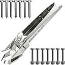 Deck Man Bow Anchor Roller 316 Stainless Steel Marine Grade Hinged Self-Launching Bow Roller for Delta Anchors