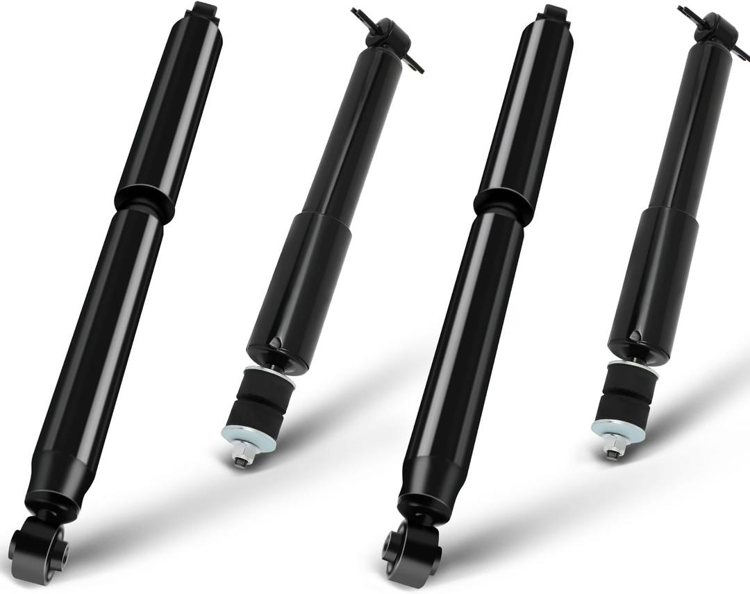 SCITOO Front Rear Shocks 4pcs for Dodge Ram 1500 Shock Absorbers