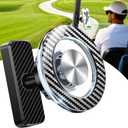 Magnetic Golf Cart Phone Holder, Golf Accessories Gifts for Men Dad Husband Unique, 360 Rotation Phone Mount for Golf Cart, Birthday Golf Gifts for Men Him Boyfriend, Golfers Must Haves Gadgets 2026 (Carbon Fiber)