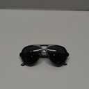 Aviator Sunglasses For Men Polarized Lens Plastic Lightweight Double Bridge Frame UV Protection For Driving Matte Black Frame/Smoke Lens