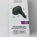 FM Transmitter And Fast Charge Car Charger
