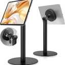 monTEK Anti-Theft Tablet Stand, Frameless Universal Tablet Kiosk with Security Lock Fit 7-15 Screen Size, Compatible with IPad Pro/Air/Mini and Samsung Tab, Black