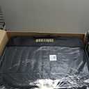 YIERTAI for Chevy Chevrolet Silverado GMC Sierra Car Seat Covers Fit 2007-2023 2024 2025 1500/2500/3500HD Truck Waterproof Leather Crew Double Extended Cab Covers(5 PCS Full Set/Black)