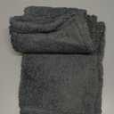 Waterproof Pet Blanket, Liquid Pee Proof Dog Blanket for Sofa Bed Couch, Reversible Sherpa Fleece Furniture Protector Cover for Small Medium Large Dogs Cats, Dark Gray Small40" x 28"