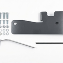 Heavy Duty Steel Running Board Side Step Mounting Bracket with Hardware Kit, Bolt-on-Wire Fish Plate for Truck SUV Rocker Panel Frame Installation