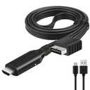 Wiistar PS2 to HDMI Converter Adapter PS2 HDMI Cable 1m/3.2ft Video Converter for HDTV HDMI Monitor Supports All PS 2 Display Modes