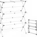 Oversized Clothes Drying Rack, 45.28" H x 14.57" D