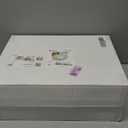 bUCLA 150PCS Green Plastic Plates - Sage Green with Gold Rim Disposable - Include 25 (Dinner & Dessert) Plates, 25 Knives, 25 Forks, 25 Spoons and 25 Cups for Party, Birthday & Spring