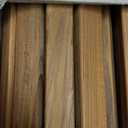 Nordic Teak 100% Solid Teak Wood String Mat - Indoor and Outdoor Use - Non-Slip Wooden Platform for Sauna, Pool, Hot Tub Flooring Decor and Protector (Oiled Finish, 31.4" x 19.6")