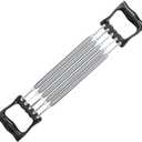 5-Level Adjustable Chest Expander up to 66 lbs | Fitness Equipment for Home Gym Steel Buckle & Electroplated Springs | Workout Equipment for Grip, Arm, Chest, Back Training